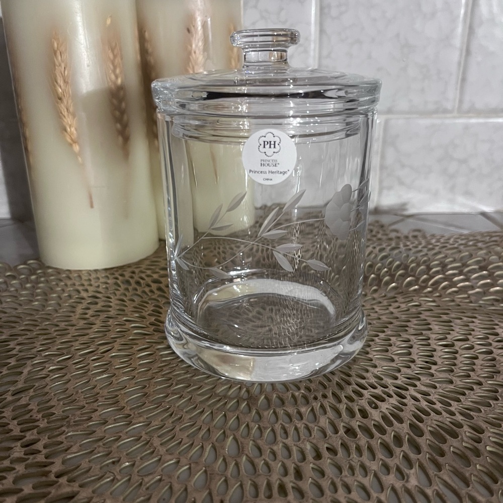 Princess House Jar with Lid